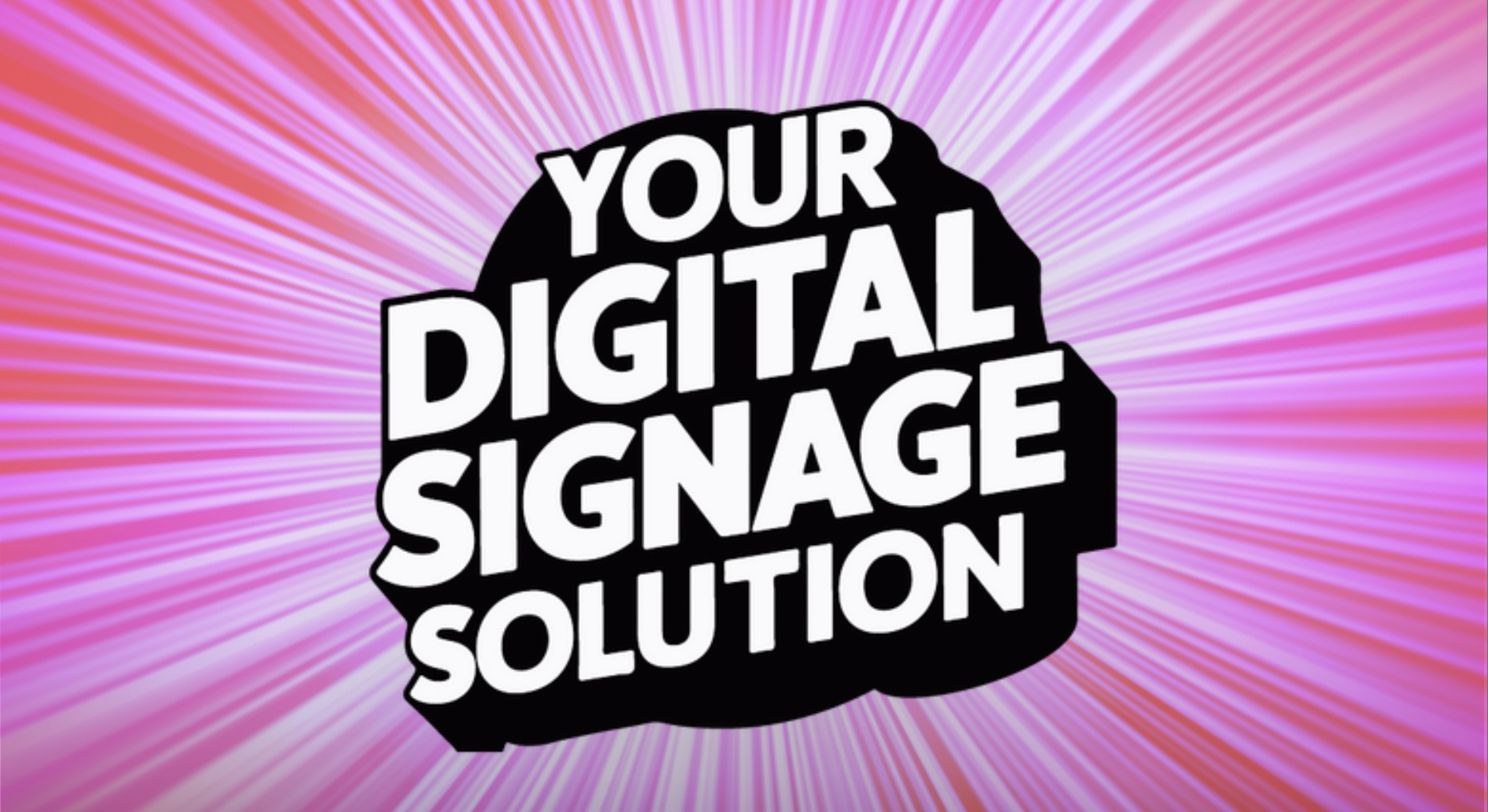 White label digital signage with wallsign